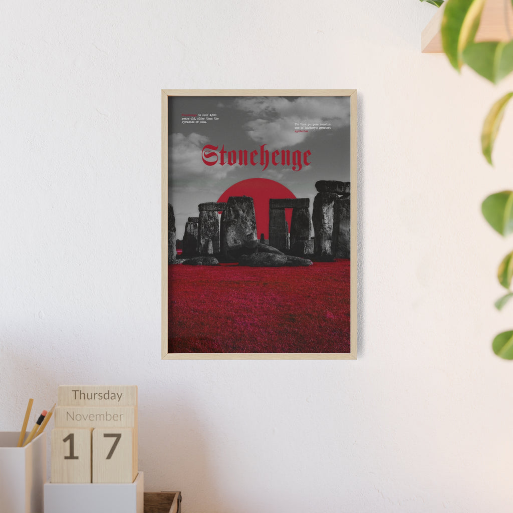 Stonehenge in Red