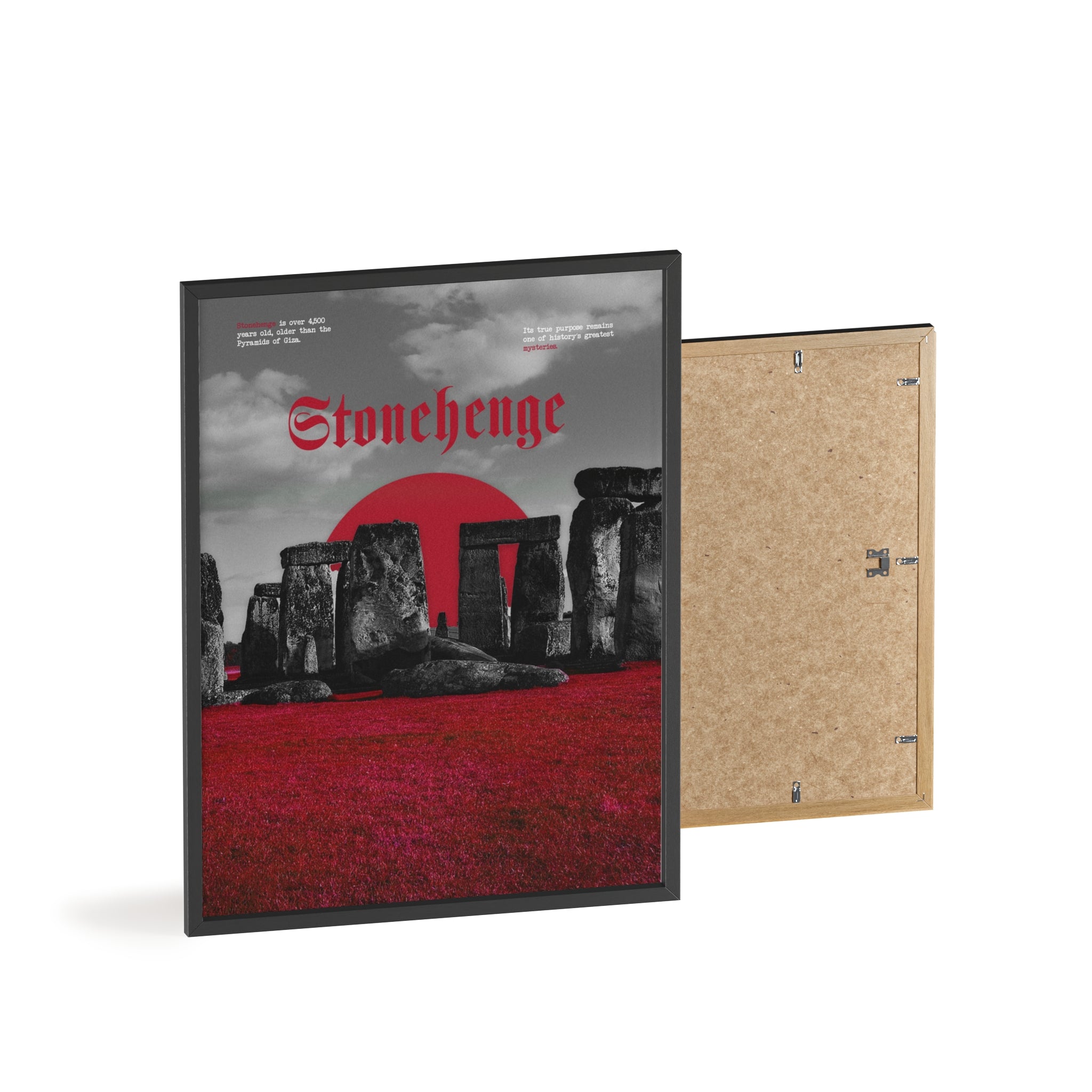 Stonehenge in Red