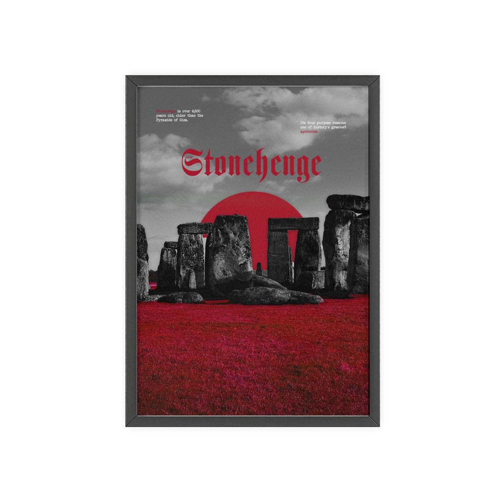 Stonehenge in Red