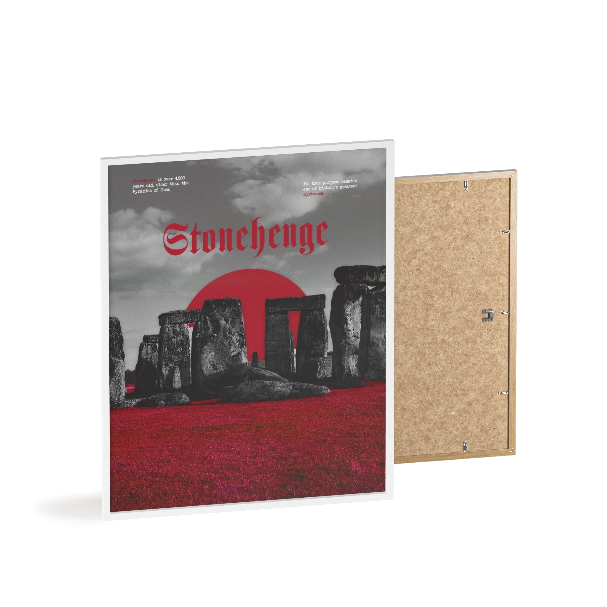 Stonehenge in Red