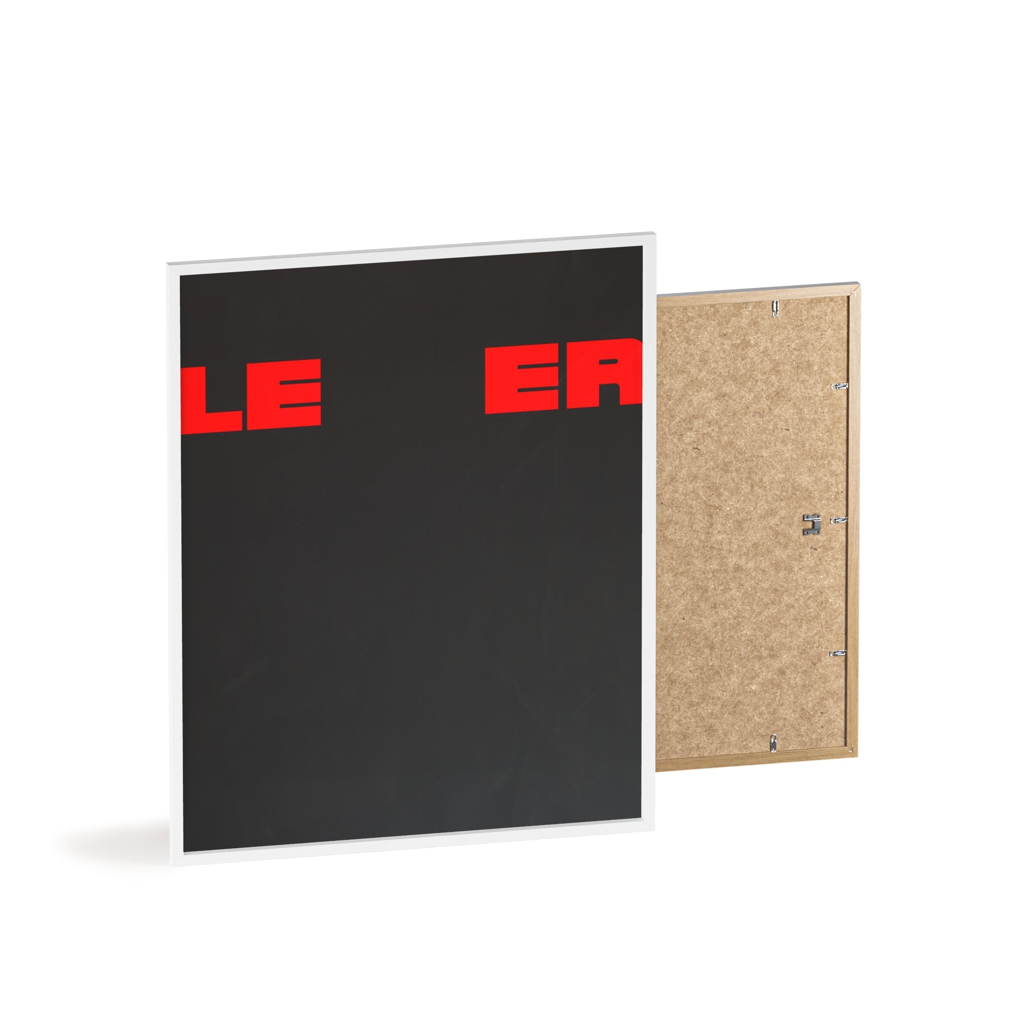 Minimalist 'LEER' Poster