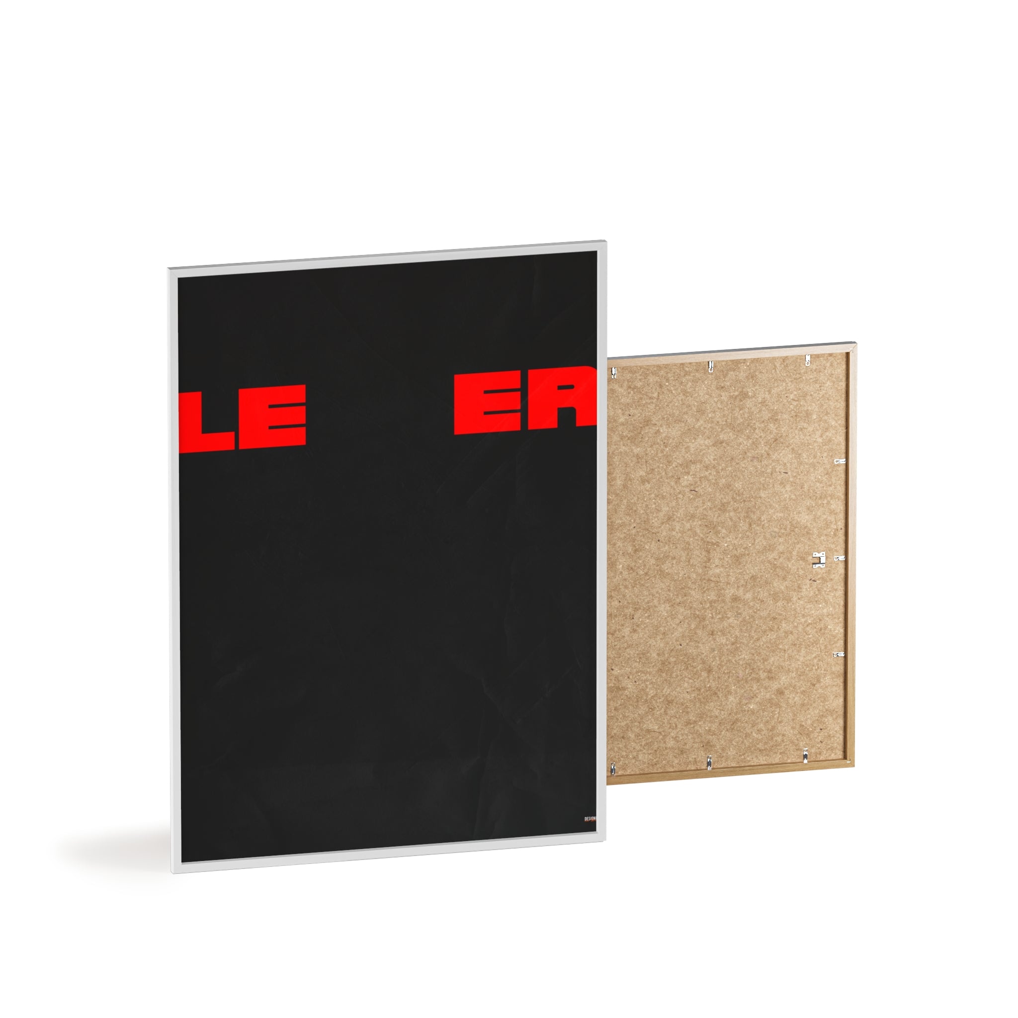 Minimalist 'LEER' Poster