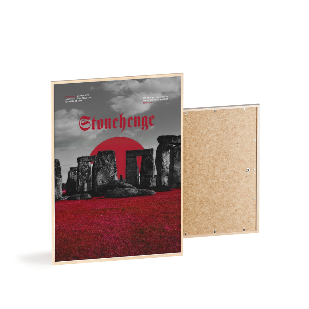 Stonehenge in Red