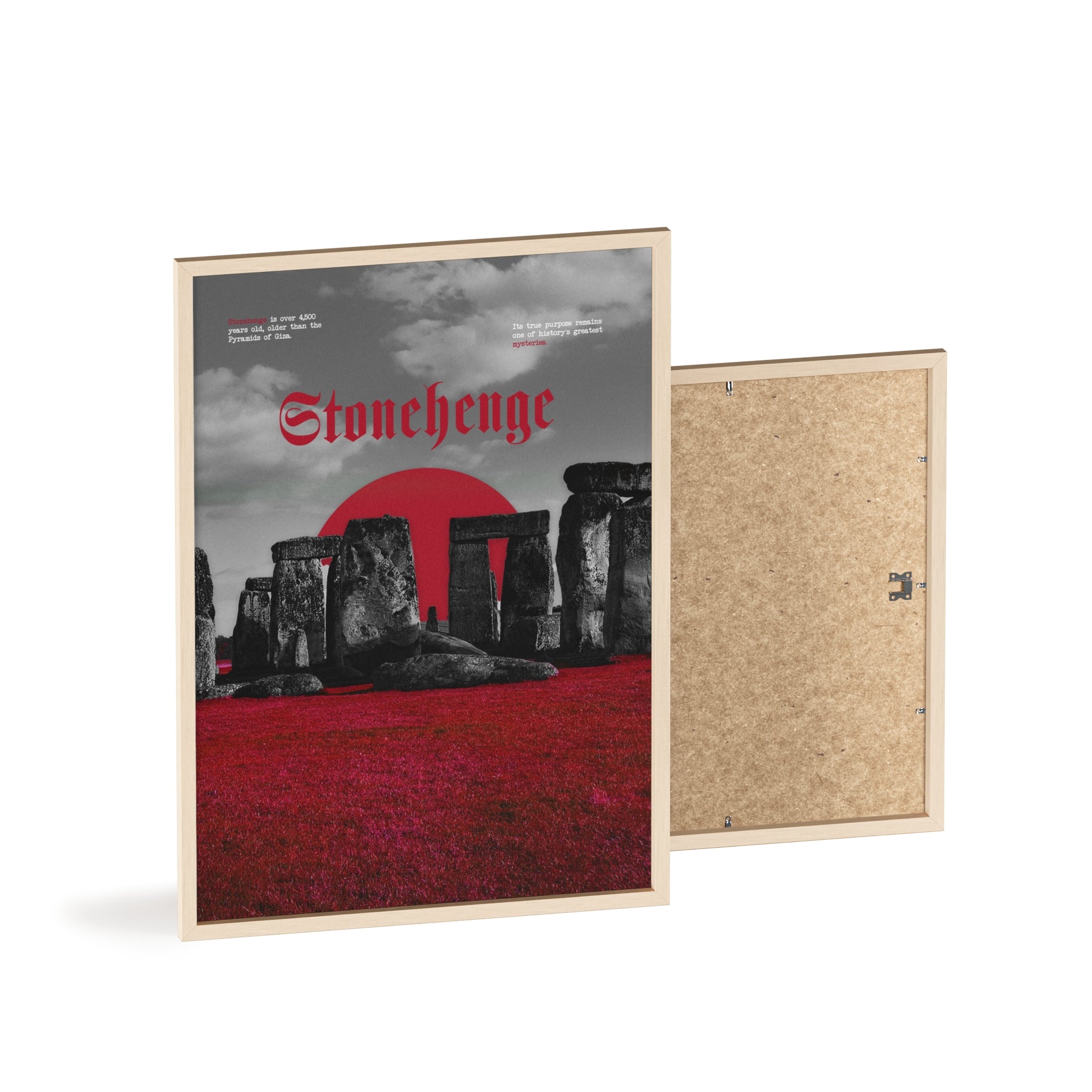 Stonehenge in Red