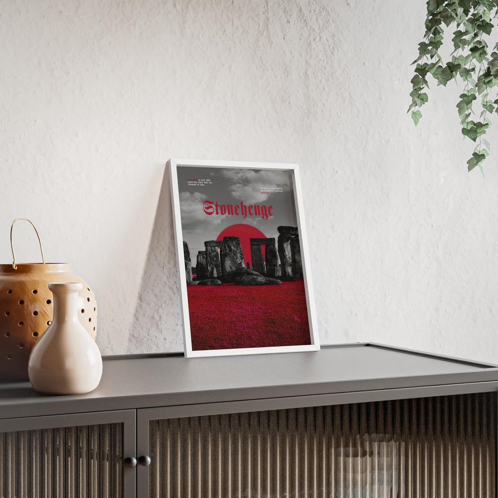 Stonehenge in Red