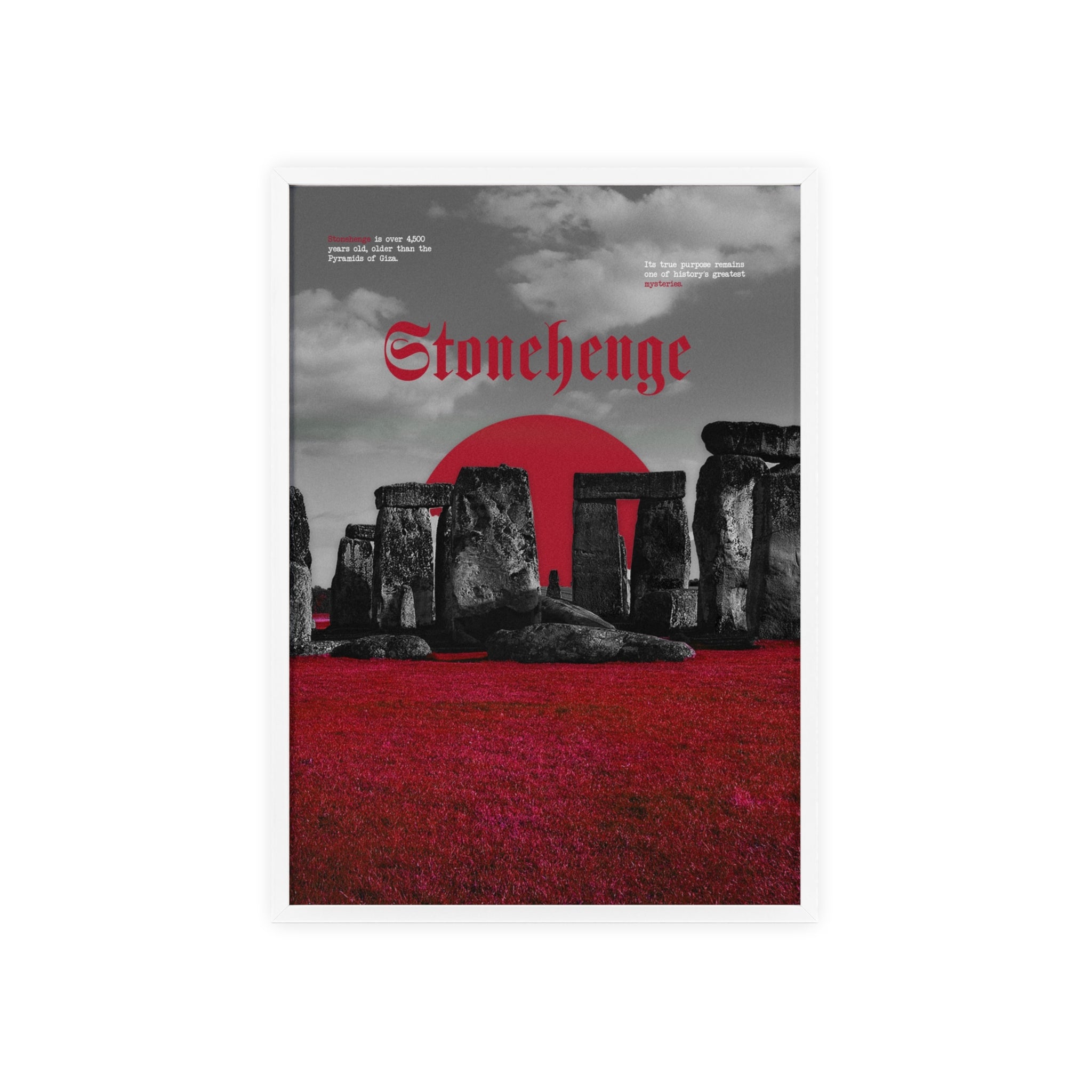 Stonehenge in Red