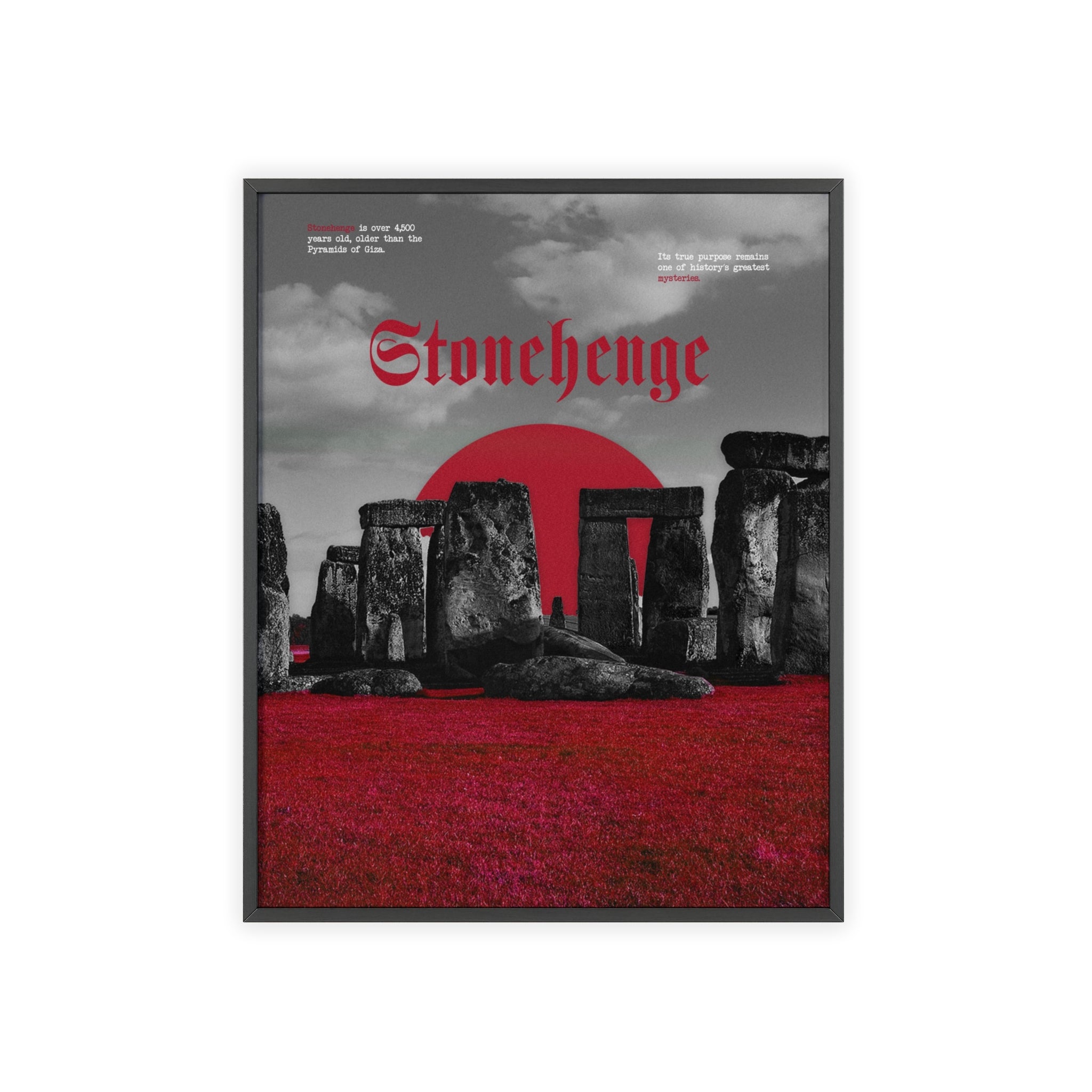 Stonehenge in Red
