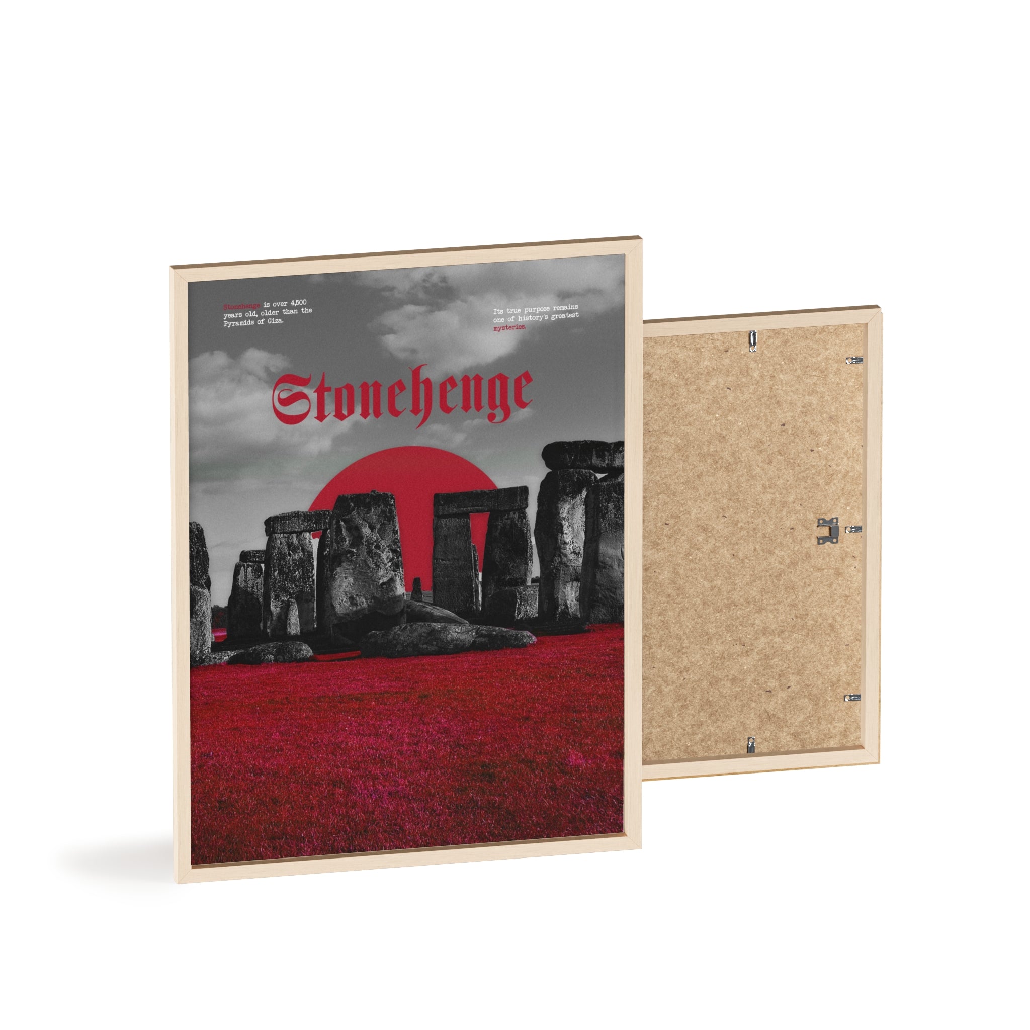Stonehenge in Red