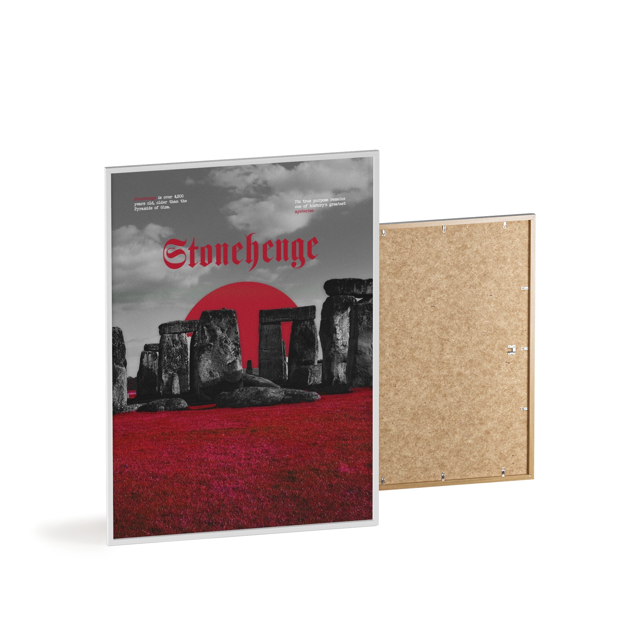 Stonehenge in Red