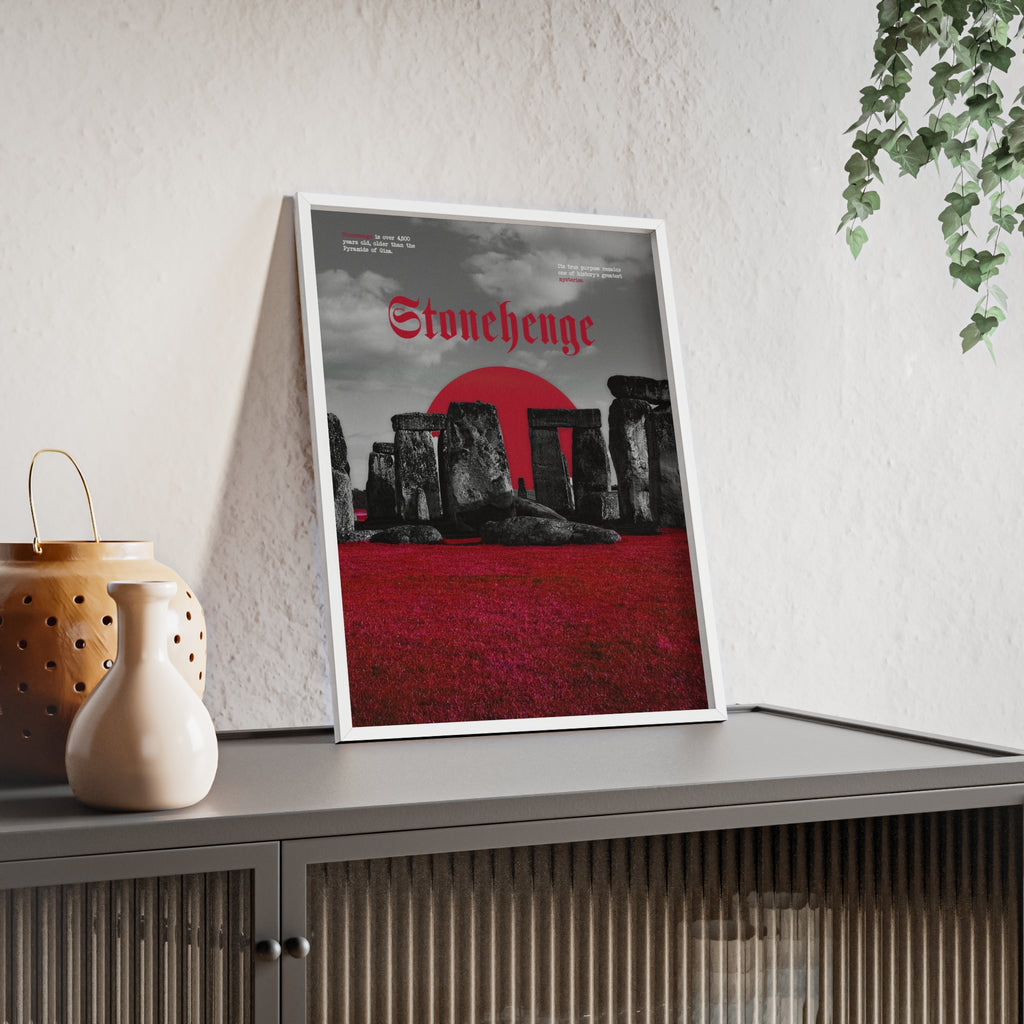 Stonehenge in Red