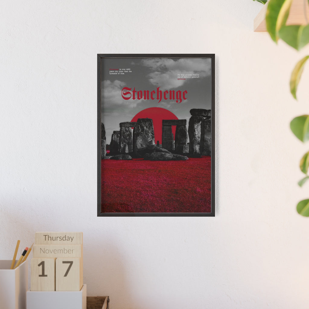 Stonehenge in Red