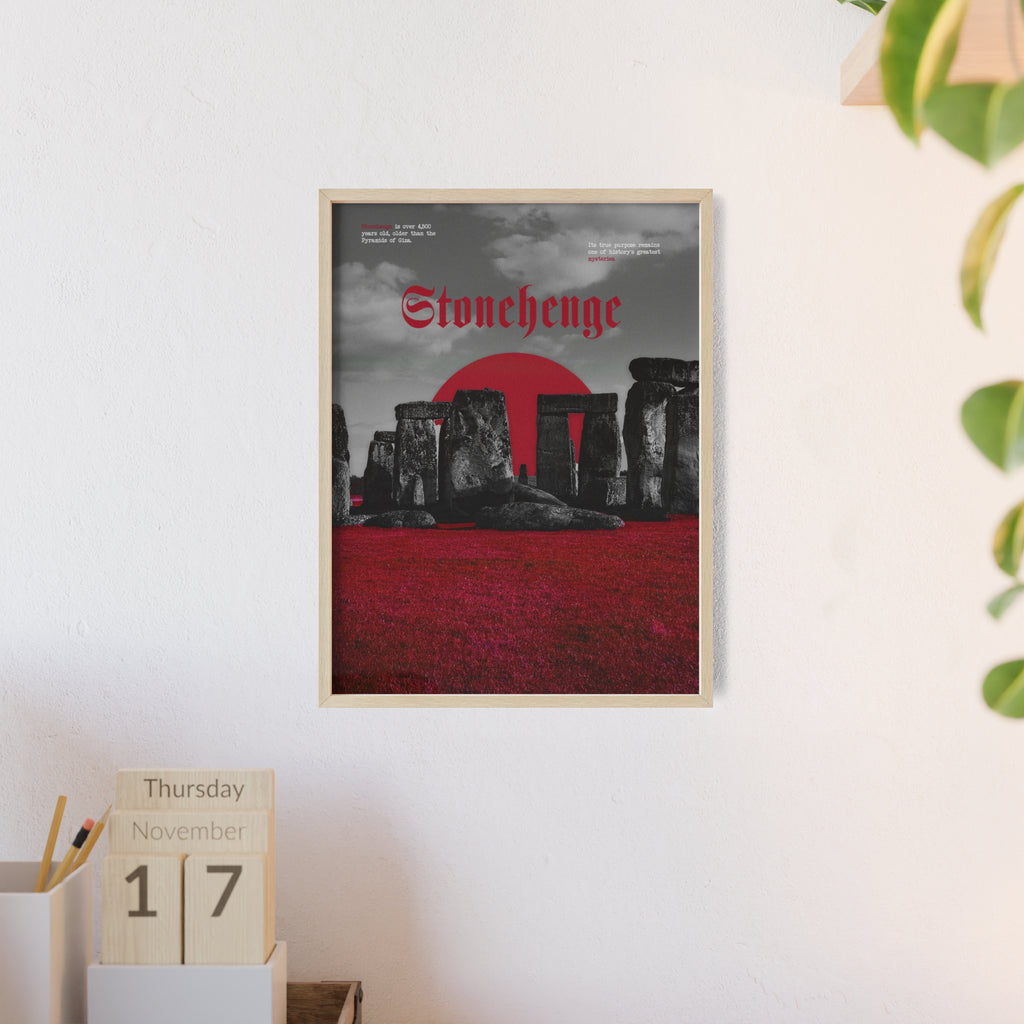 Stonehenge in Red