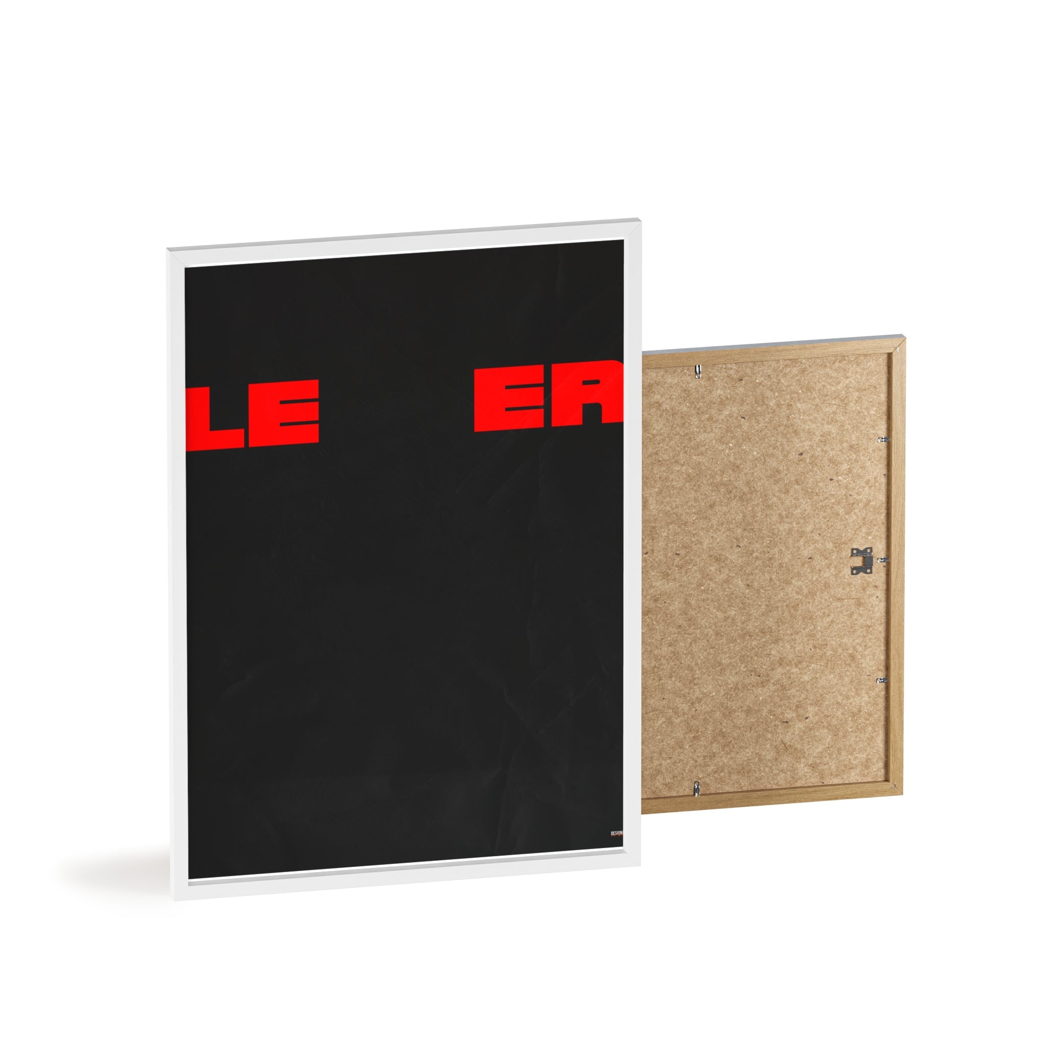 Minimalist 'LEER' Poster