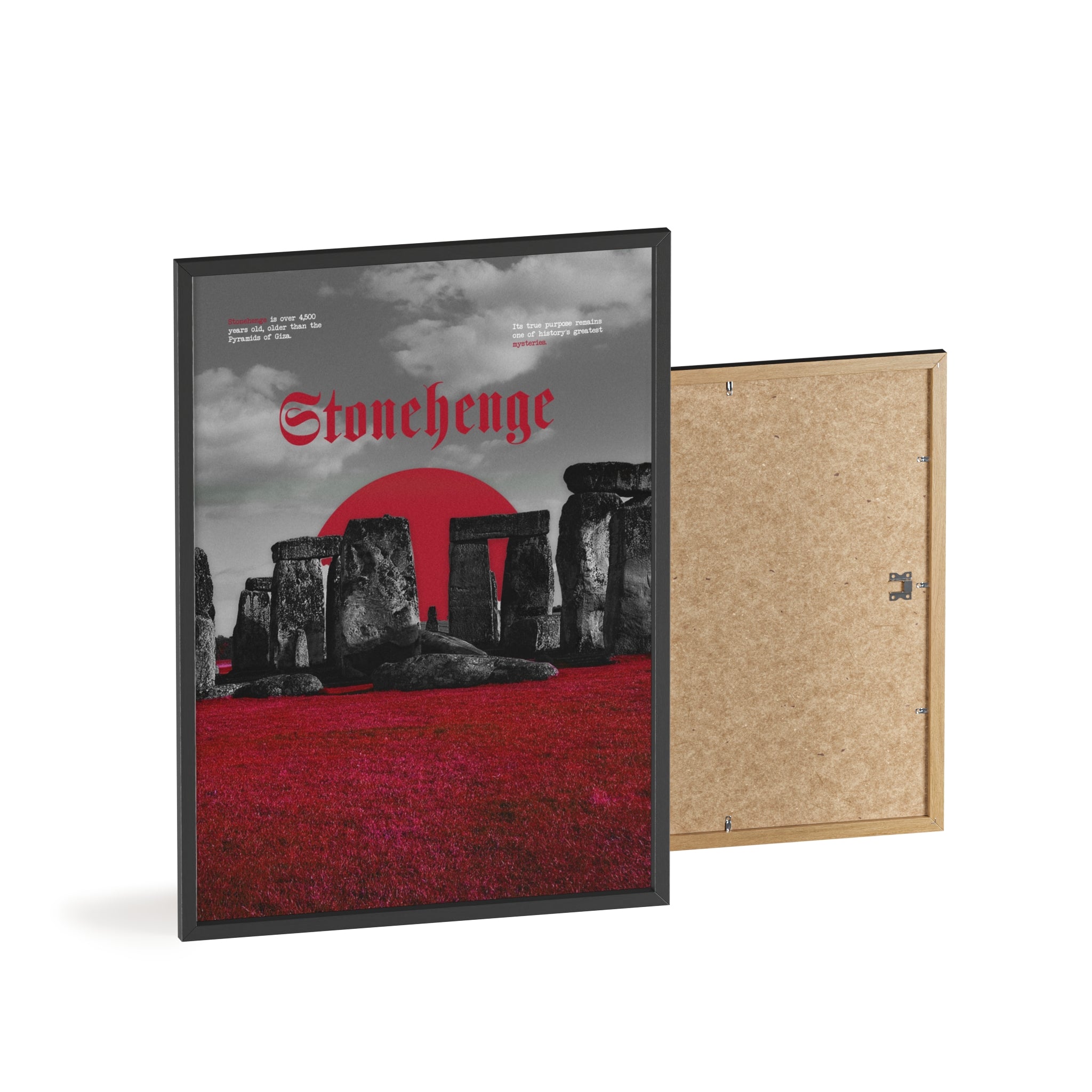 Stonehenge in Red