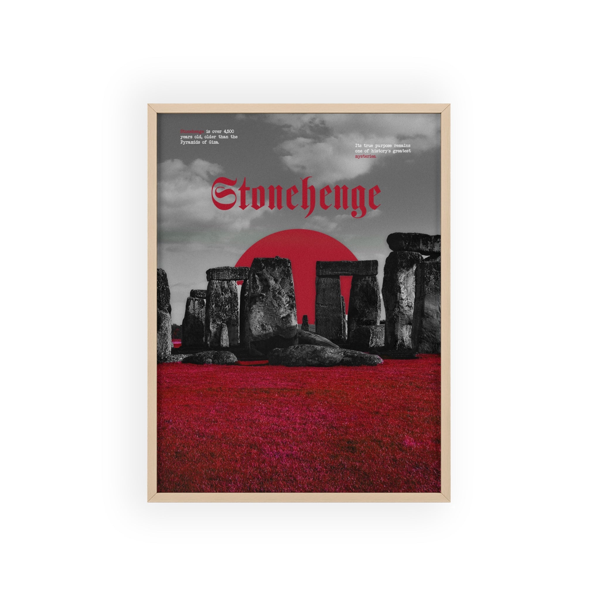 Stonehenge in Red