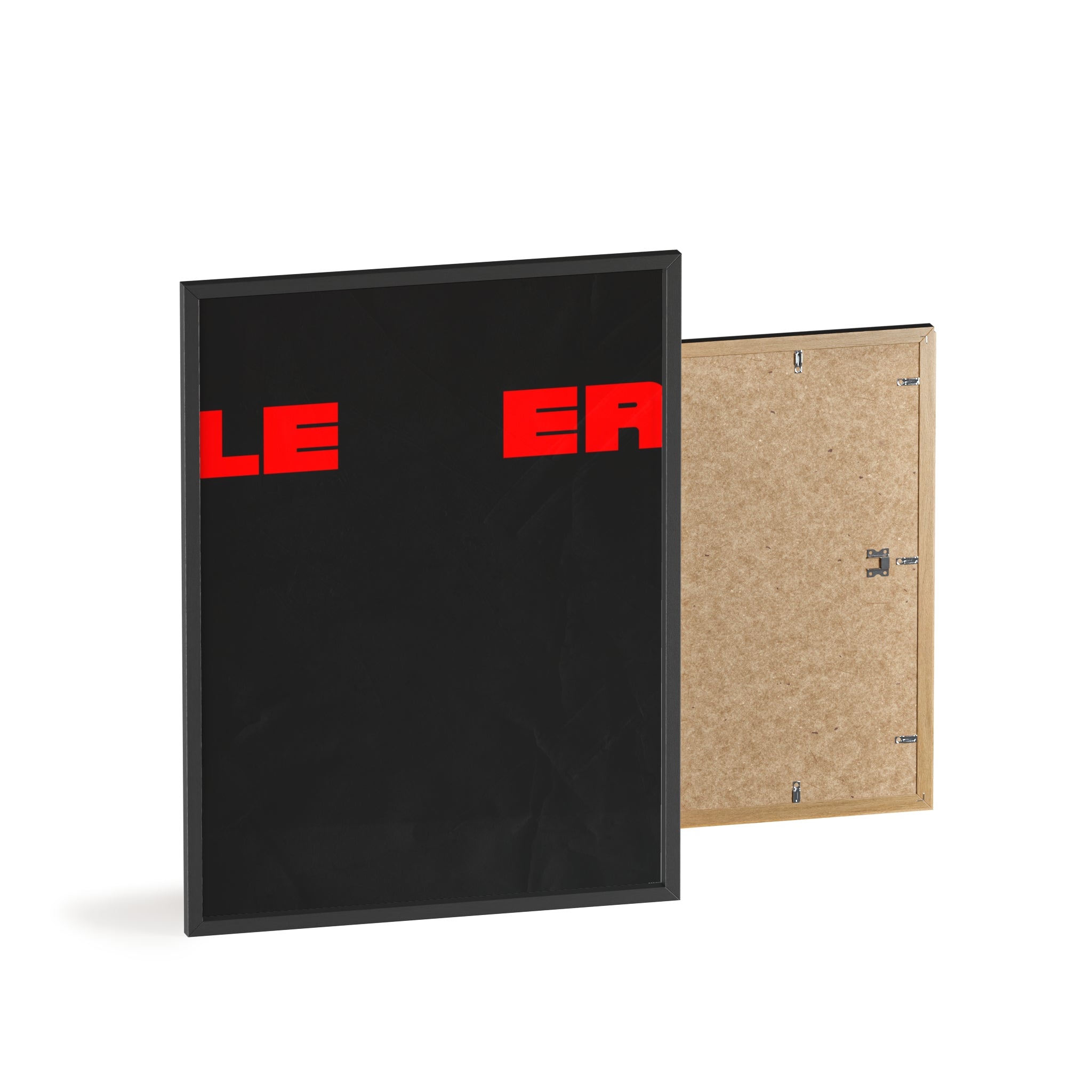 Minimalist 'LEER' Poster