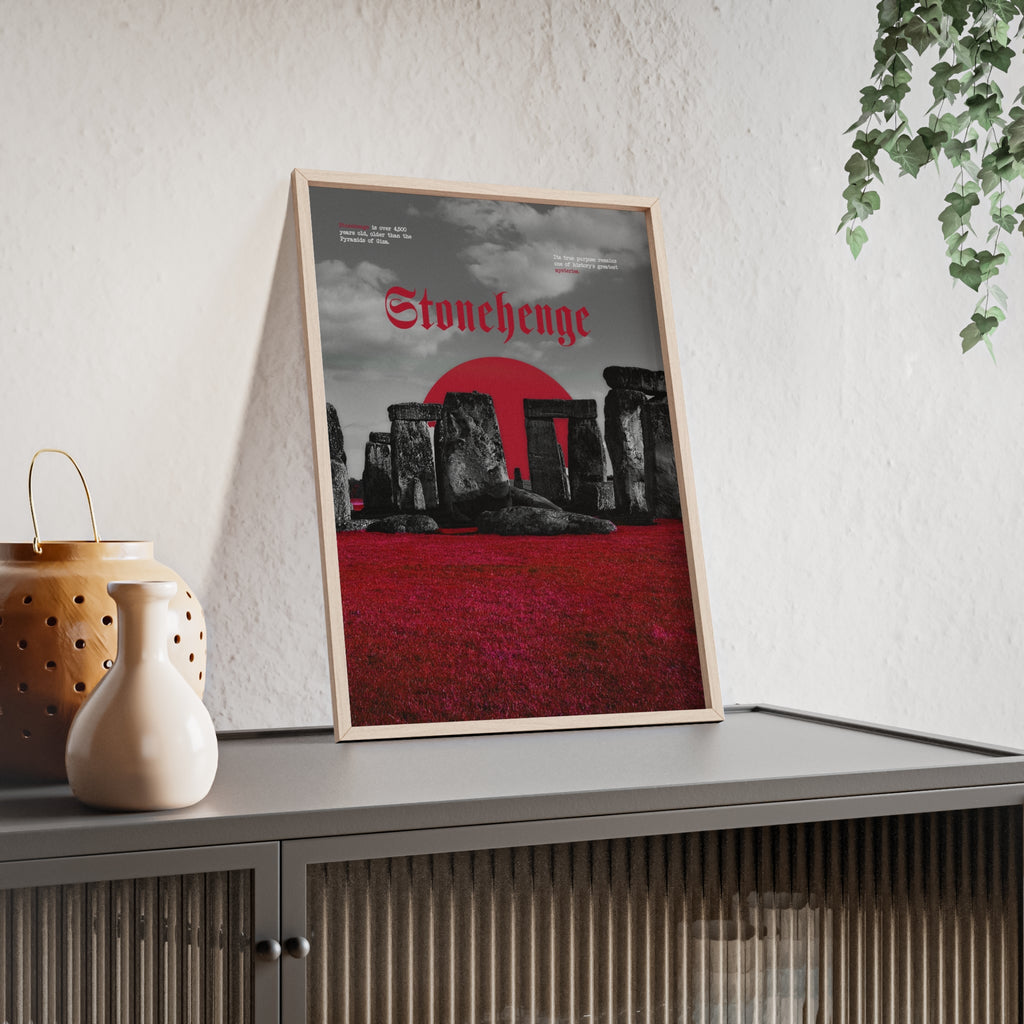 Stonehenge in Red