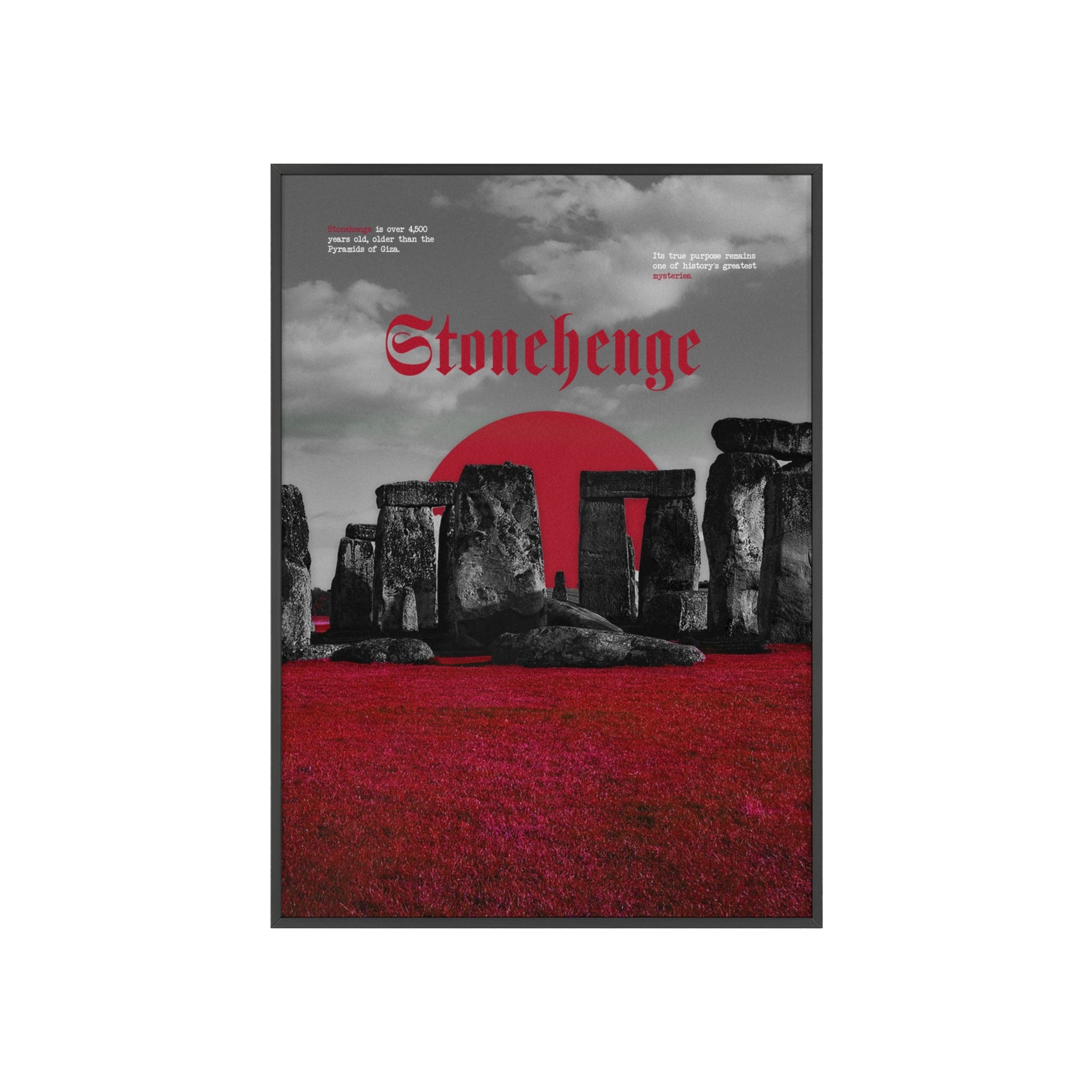 Stonehenge in Red