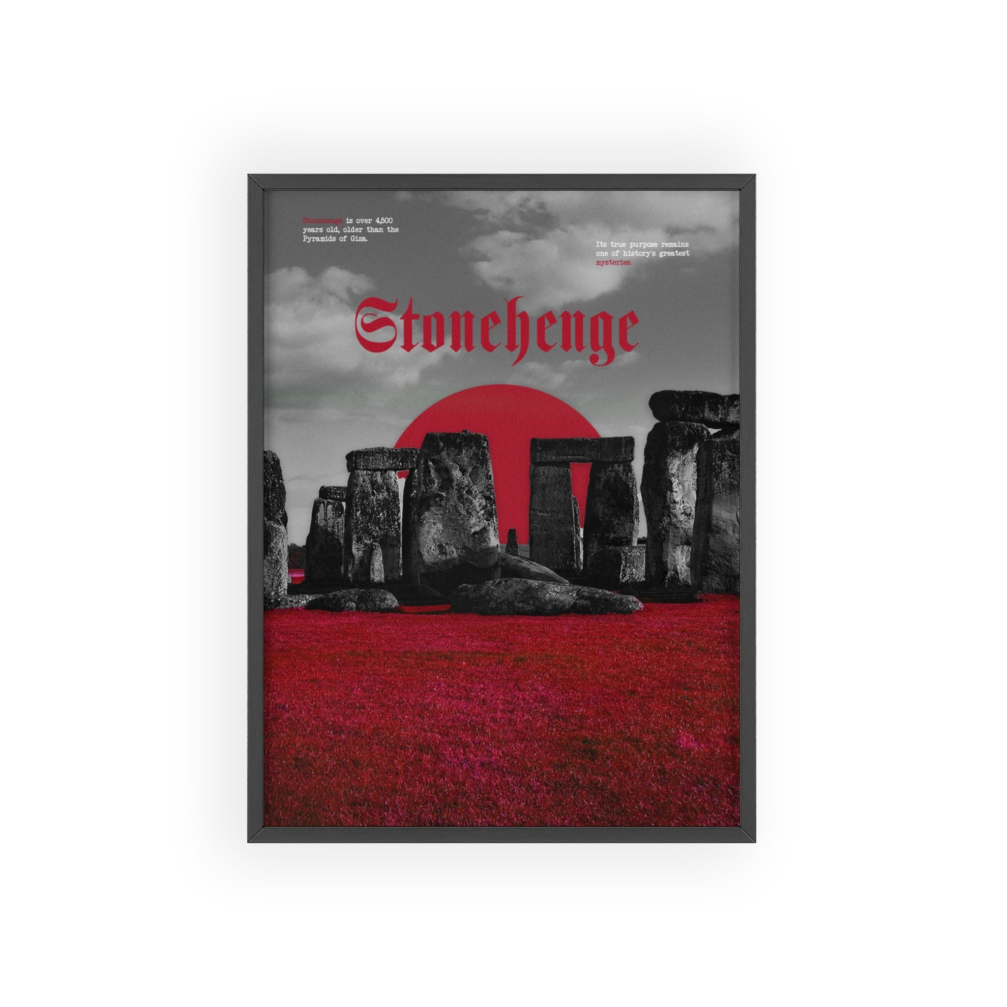 Stonehenge in Red