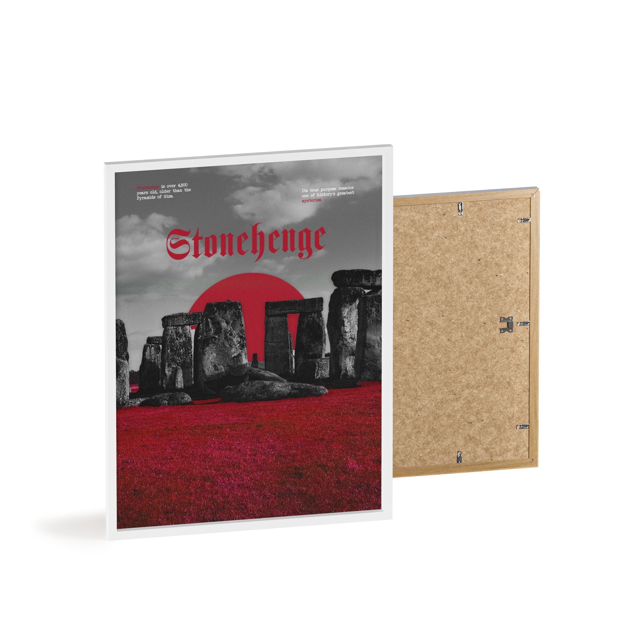 Stonehenge in Red