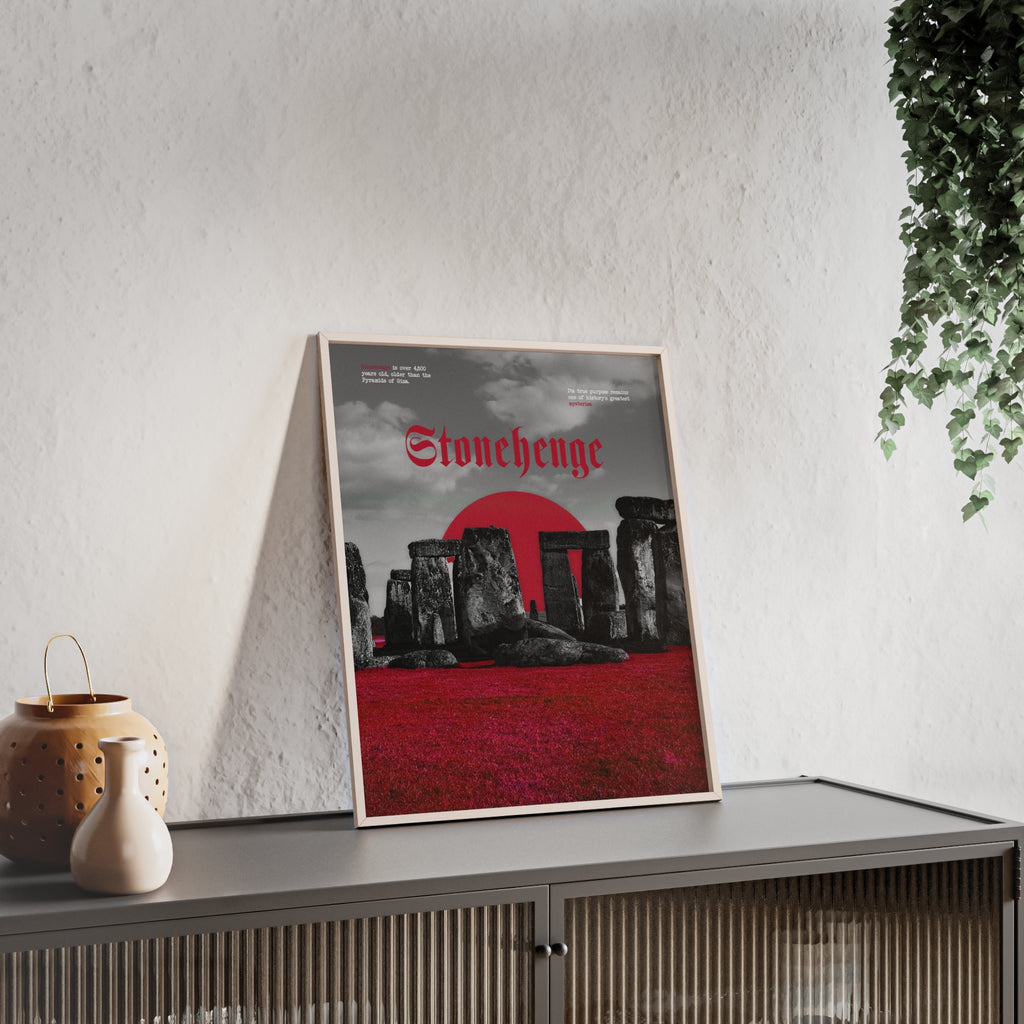 Stonehenge in Red
