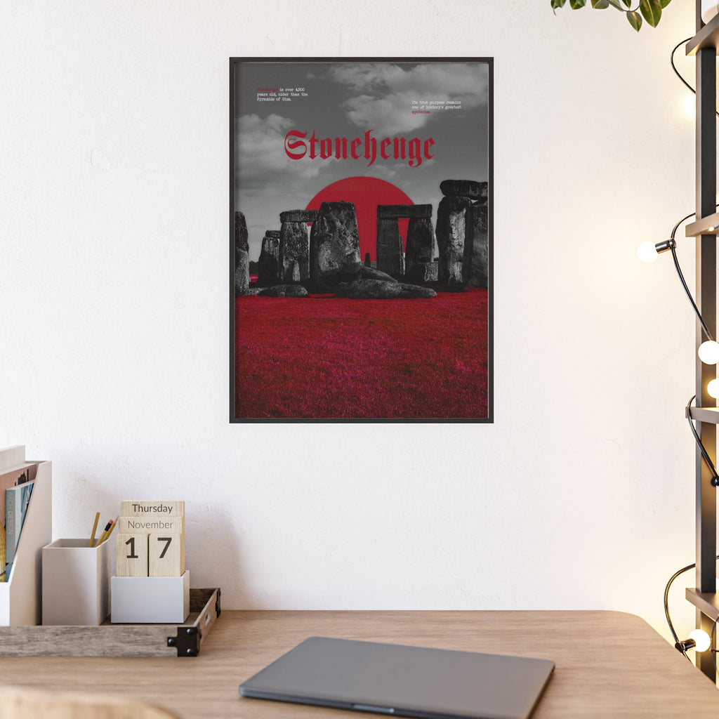 Stonehenge in Red