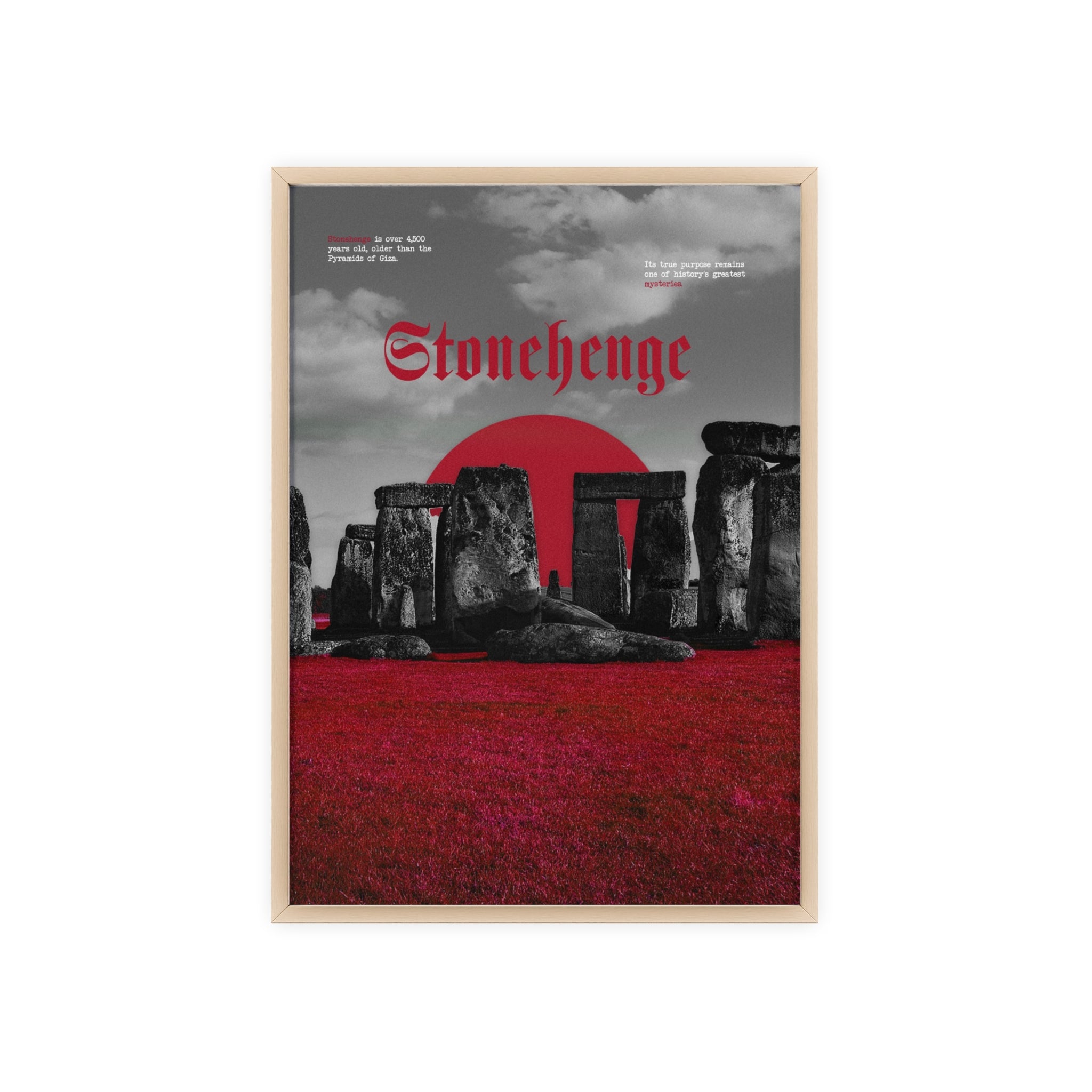Stonehenge in Red