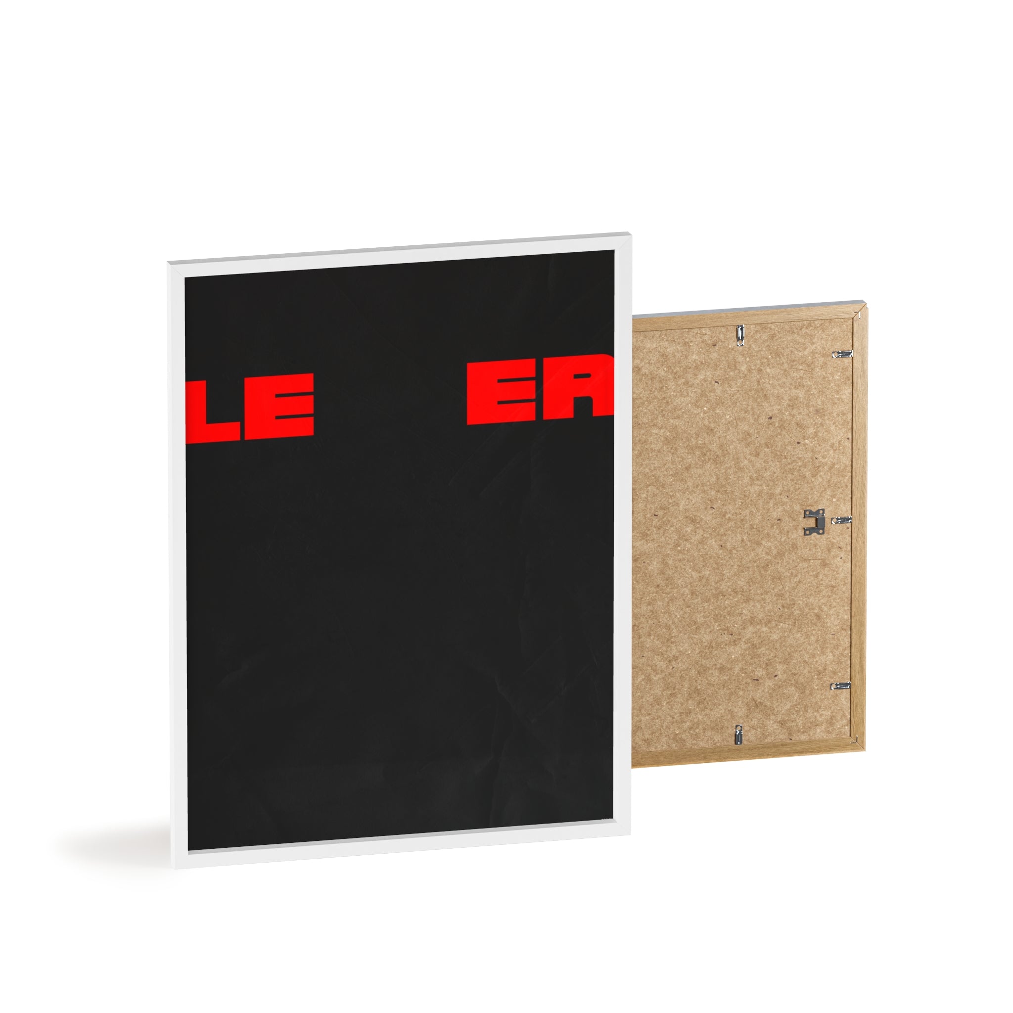 Minimalist 'LEER' Poster