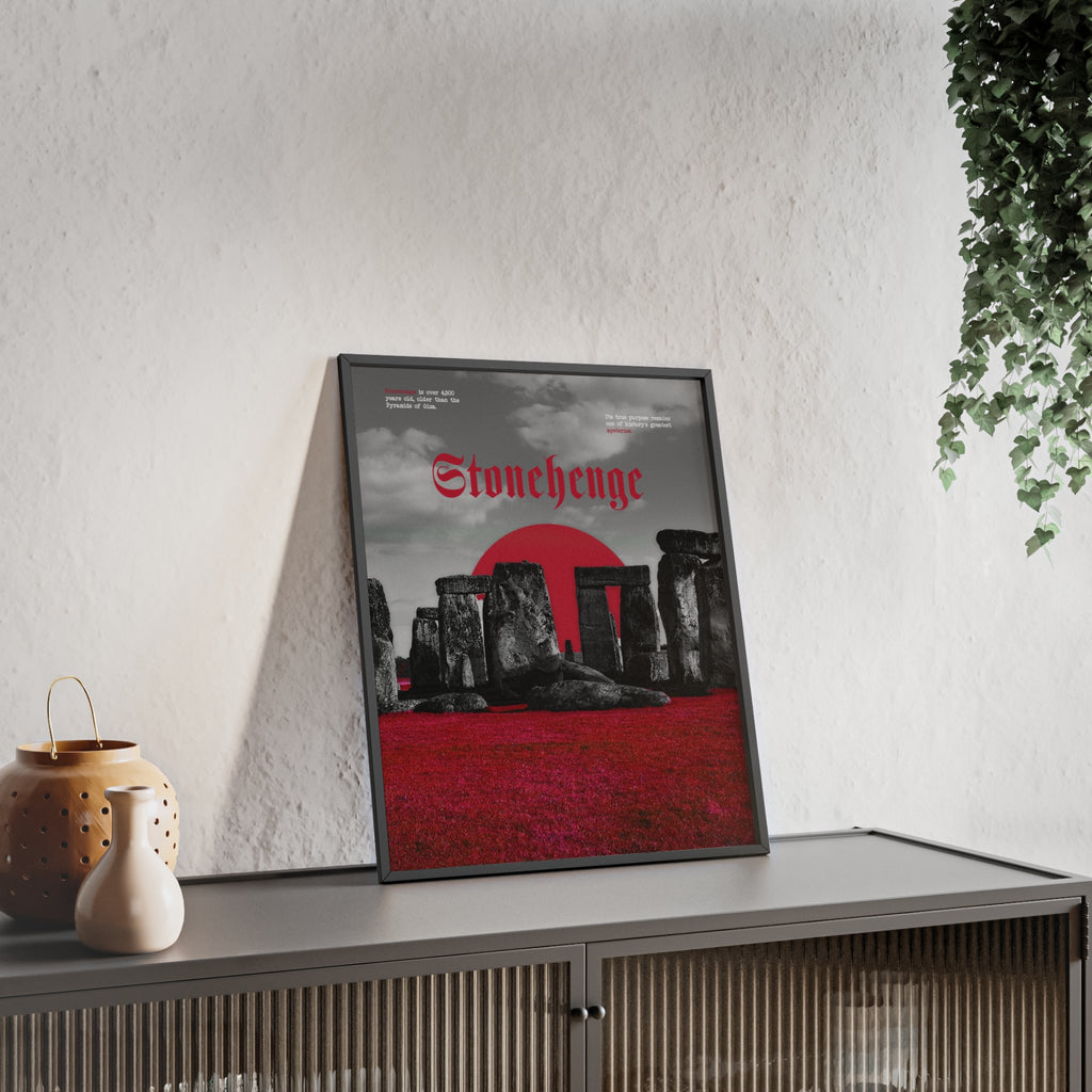 Stonehenge in Red