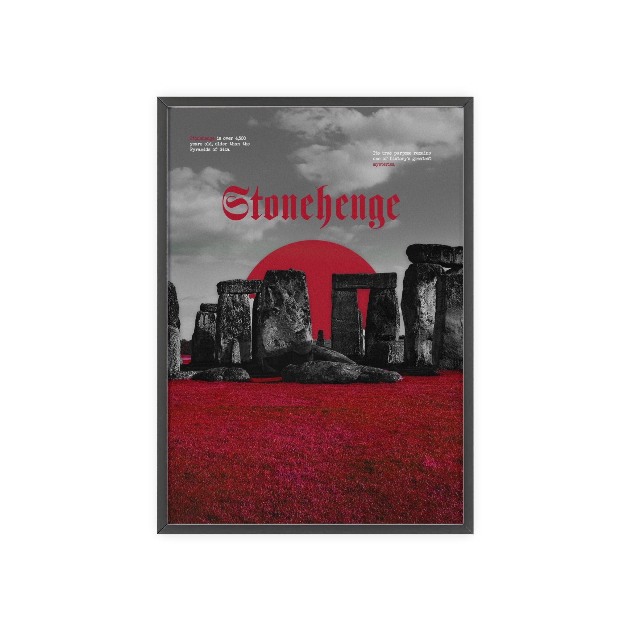 Stonehenge in Red