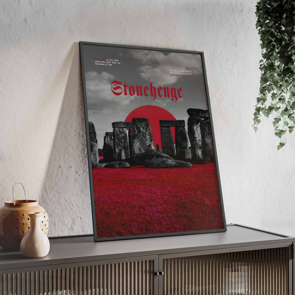 Stonehenge in Red