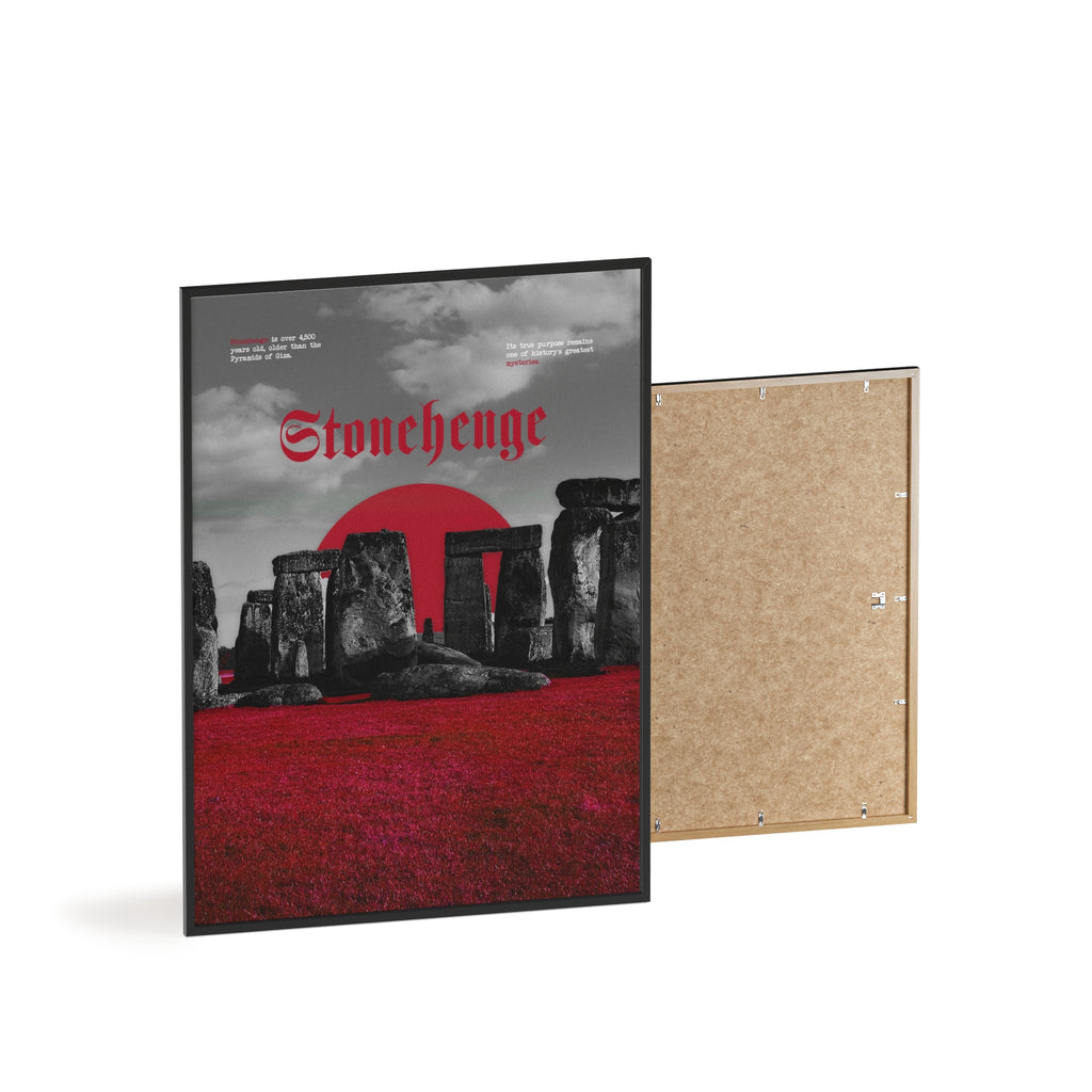 Stonehenge in Red