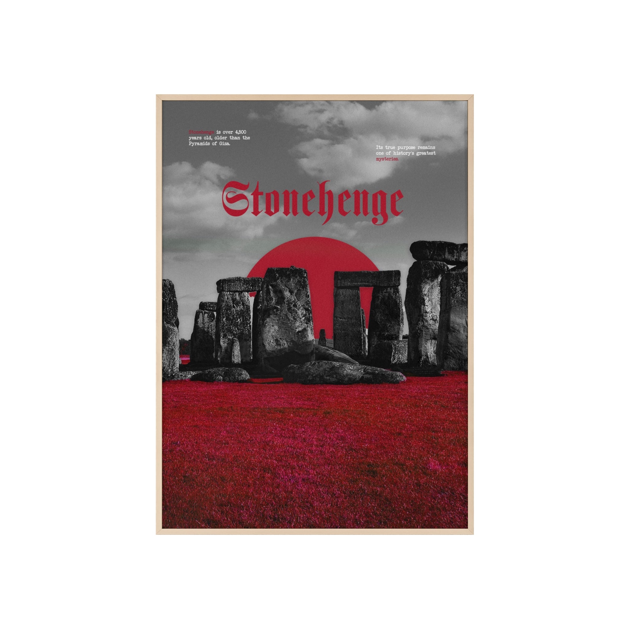 Stonehenge in Red