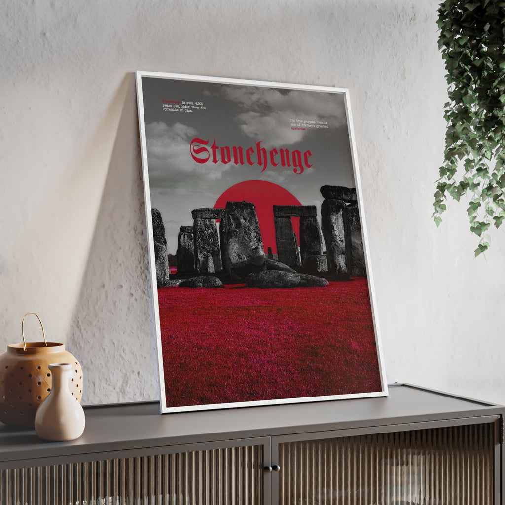 Stonehenge in Red